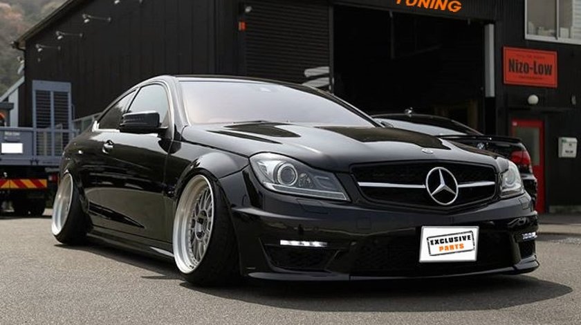 KIT EXTERIOR MERCEDES BENZ C CLASS W204 FACELIFT (11-14) AMG DESIGN