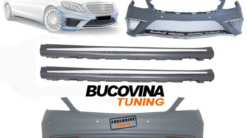 KIT EXTERIOR MERCEDES BENZ S CLASS W222 S65 AMG (DUPA 2012)