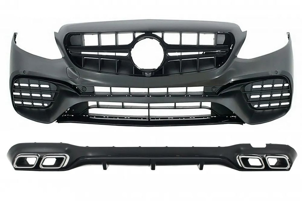 Kit Exterior Mercedes E-Class W213 (2016-2019) E63 Design Ornamente Tobe Crom- livrare gratuita