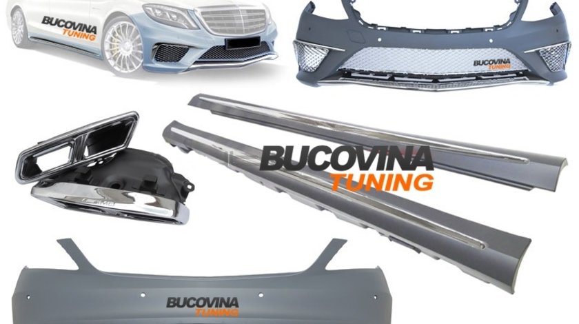 KIT EXTERIOR MERCEDES S CLASS W222 S65 AMG - CALITATE SUPERIOARA