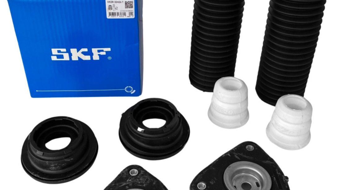 Kit Flanse Amortizor + Protectii Praf Fata Dreapta + Stanga Skf Ford Focus C-Max 2003-2007 VKDR 35426T