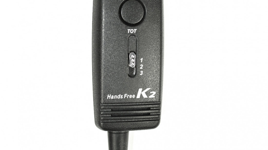 Kit Handsfree TTi pentru statii radio CB TTi THF-100 K2, cu microfon cu 6 pini, buton PTT si comutator reglare functie TOT k2-tti