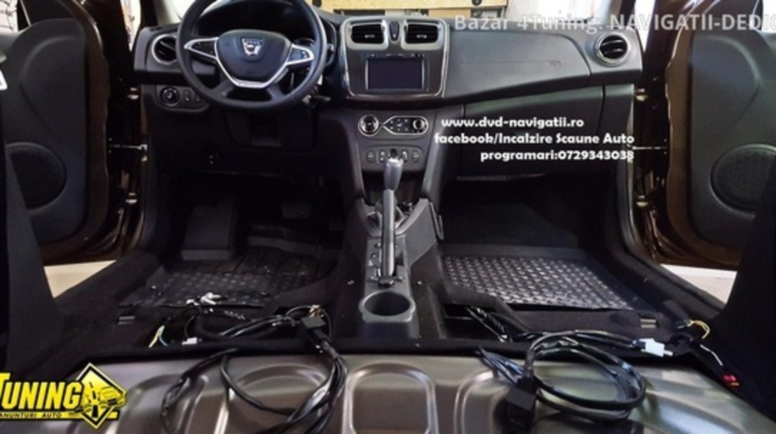 Kit Incalzire In Scaune Auto Carbon KEETEC CSH1 by Edotec Butoane HI / OFF / LOW DEDICAT FIAT