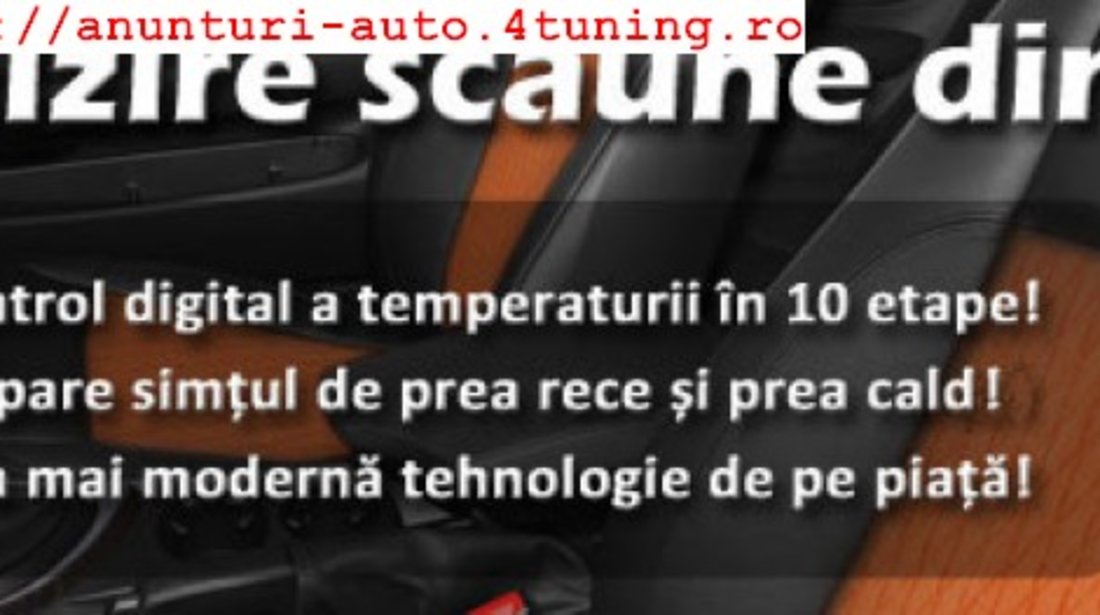 KIT INCALZIRE IN SCAUNE DIN CARBON CU 5 SAU 2 TREPTE ! MONTAJ PROFESIONAL IN TOATA TARA!