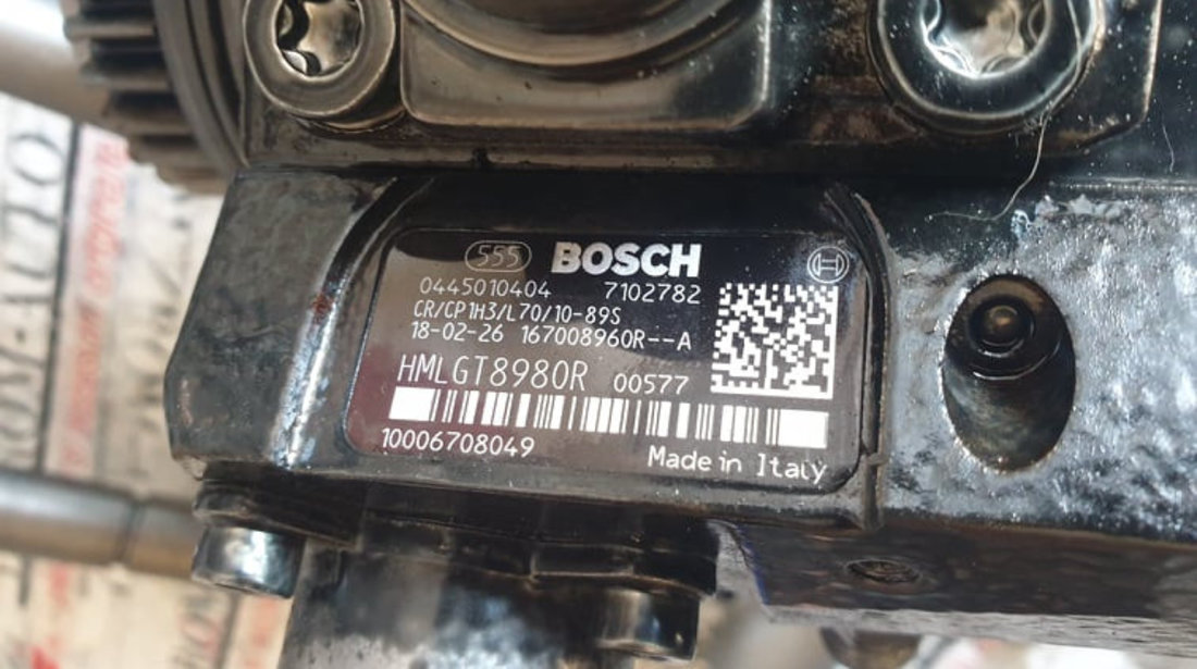 Kit injectie (30.000 km) RENAULT Koleos II 1.6 dCi 130 cai coduri : 0445010404 / 0445110546 / 175210542R