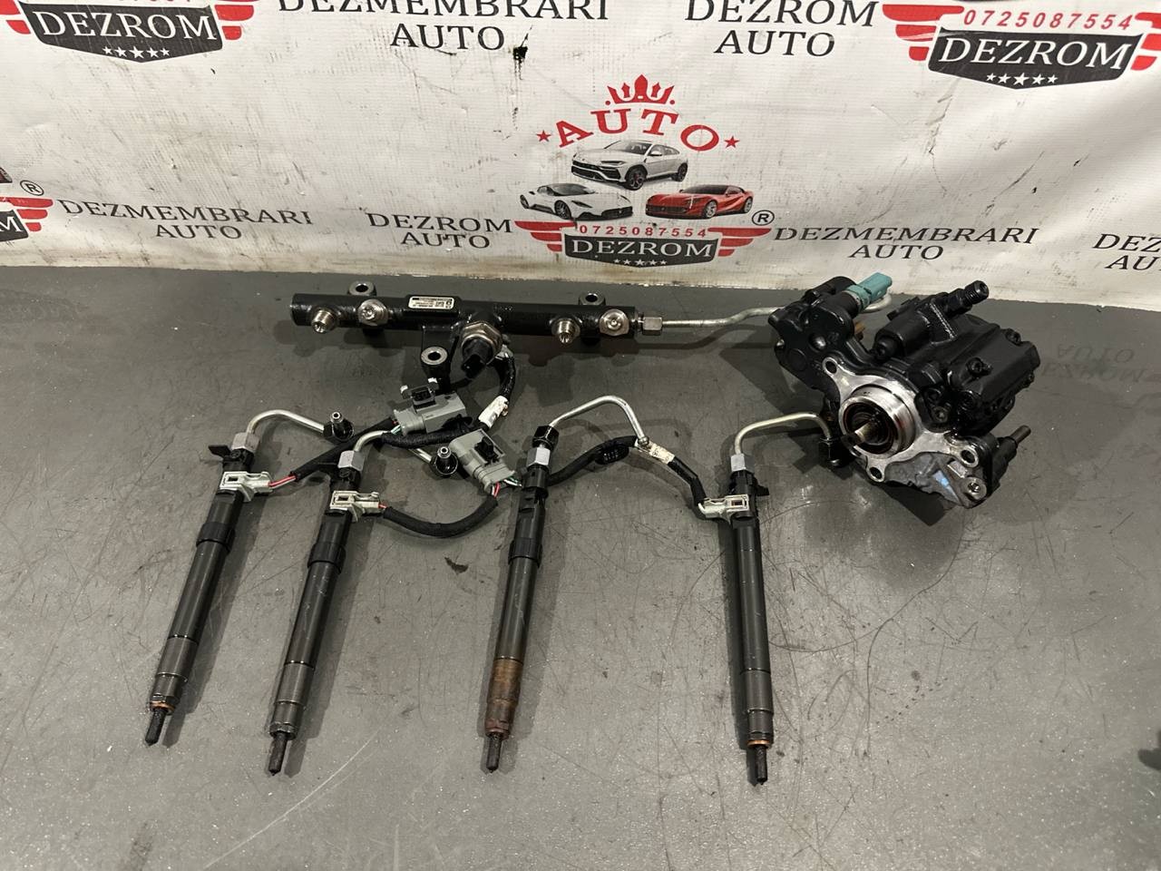 Kit injectie 9686191080 Peugeot 508 I SW (8E_) 2.0 HDi RXH Hybrid4 200 cai RHC (DW10CTED4)