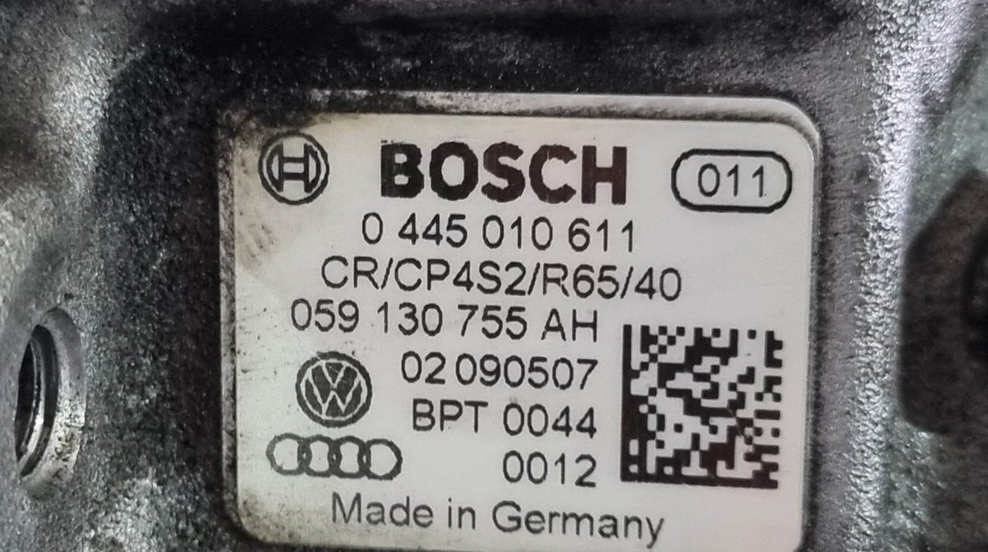 Kit injectie Audi A5 B8 2.7 TDI 163 cai motor CAMB