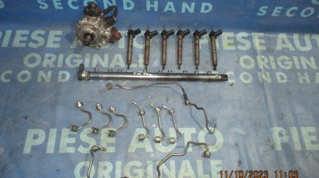 Kit injectie BMW F01 740xd 3.0d (mufa electrovalva dupa pompa rupta)