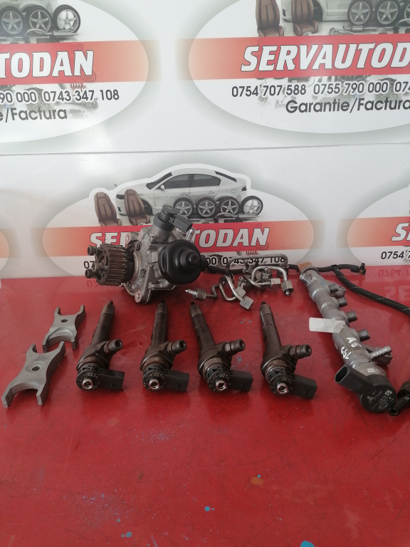 Kit injectie complet Audi A4 facelift (2011-2015) [B8] 2.0 Motorina 2012, 03L130277J / 0445110369 / 03L130755AC / 03L130089Q