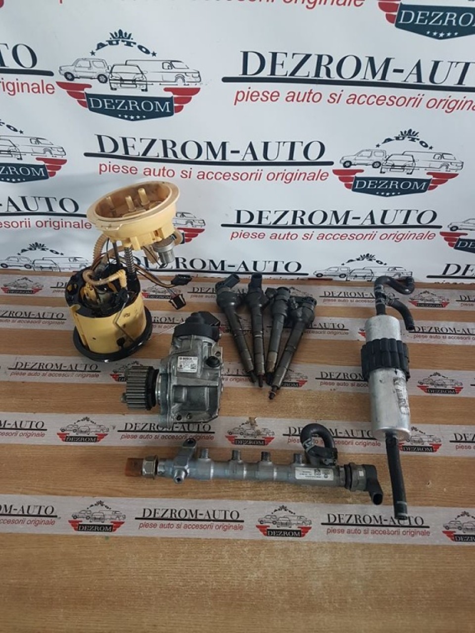 Kit injectie complet audi a5 8t 2.0 tdi cglc 177 cai