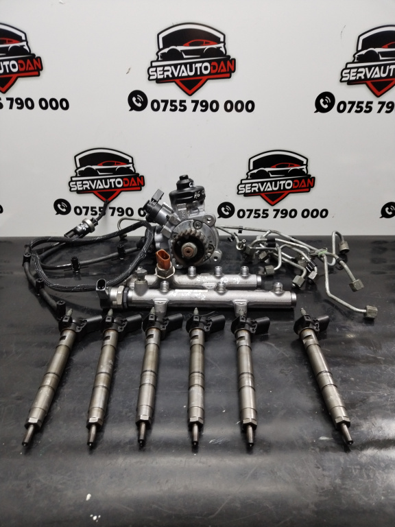 Kit injectie complet Audi A6 (2004-2011) [4F2, C6] 2.7 Motorina 2010, 0445010611 / 059130755AH / 059130090AH / 059130277AR