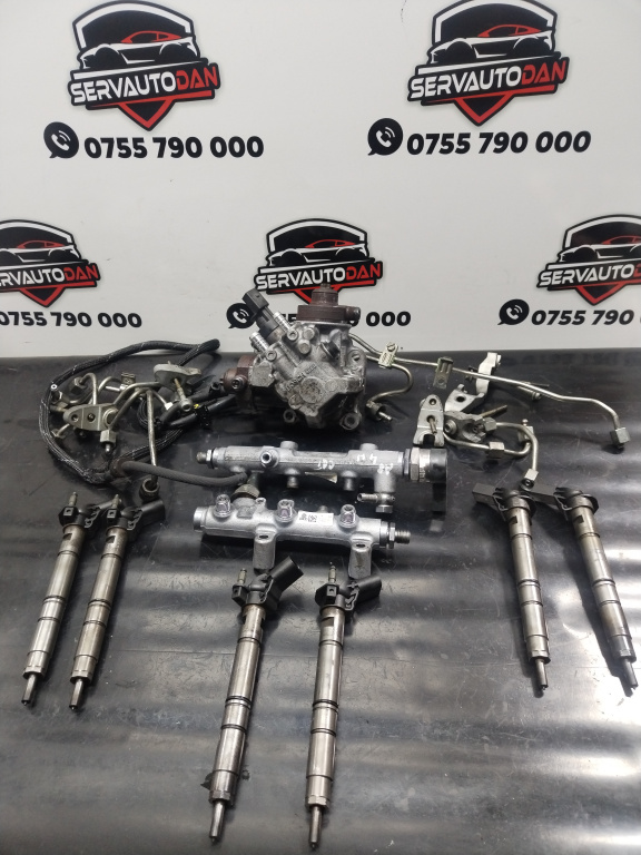 Kit injectie complet Audi A8 (2009-2017) [4H] D4 3.0 Motorina 2014, 0445010641 / 059130755BF / 059130089BS / 059130090BS / 059130277CC