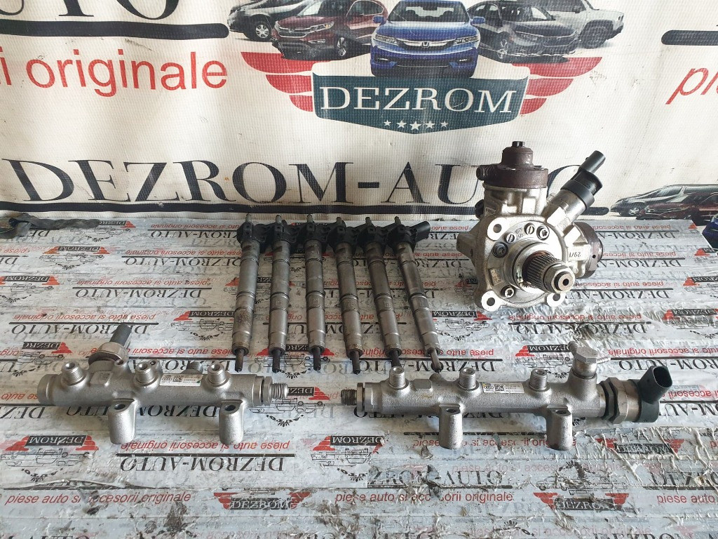 Kit injectie complet Audi Q7 4L 3.0 TDI 204 cai motor CJMA