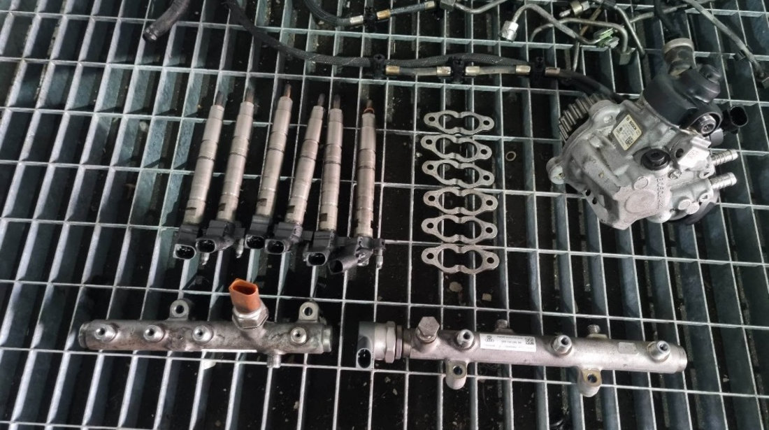 Kit injectie complet Audi Q7 4L 3.0 TDI 211 cai motor CASB coduri : 059130755AB / 059130090AH / 059130277AR