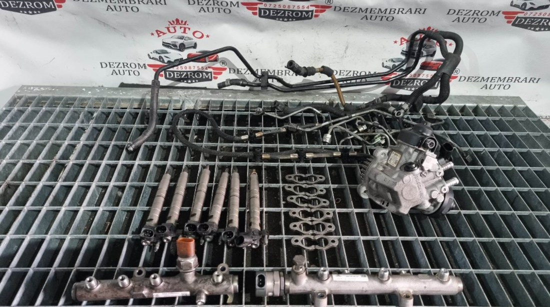 Kit injectie complet Audi Q7 4L 3.0 TDI 240 cai motor CASA coduri : 059130755AB / 059130090AH / 059130277AR