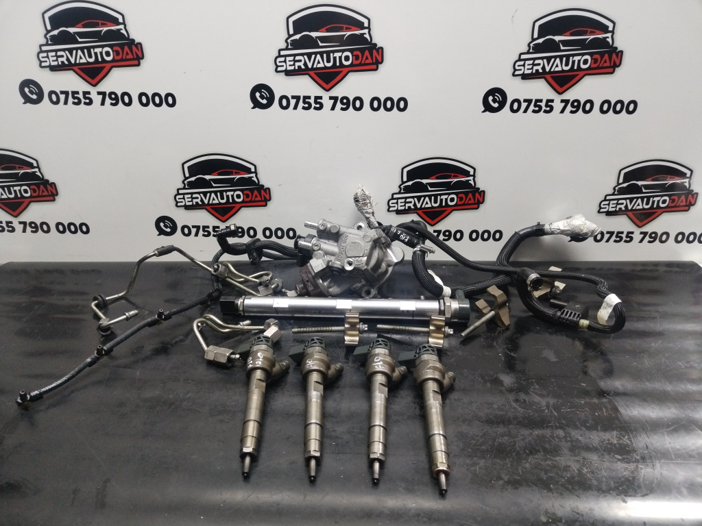Kit injectie complet BMW Seria 5 (2010-2017) [F10] 2.0 Motorina 2012, 0445010517 / 7810696Z08 / 202143135560 / 7810702 02 / 0445110478