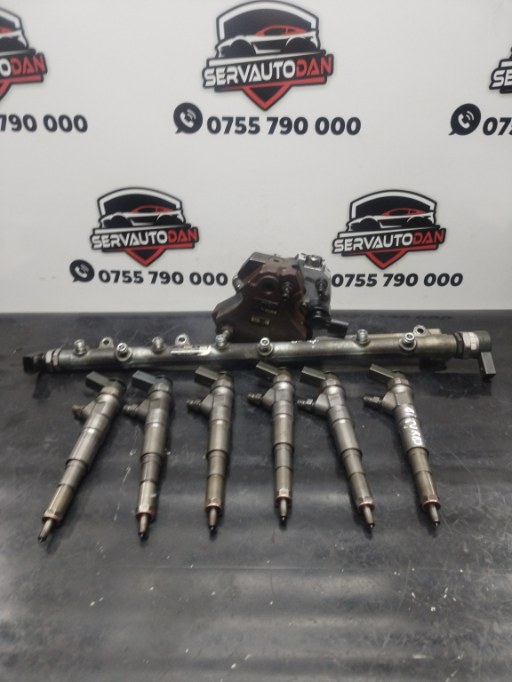 Kit injectie complet BMW Seria 5 LCI (2007-2010) [e60] 3.5 Motorina 2006, 7788678 / 7788679 / 0445216008 / 7792096 / 0986435092