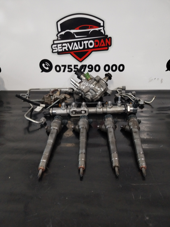 Kit injectie complet Jaguar XE (2015->) [X760] 2.0 Motorina 2018, 0445214332 / G4D3-9D280-AA / G4D39B395AA / 0445010706 / G4D3-9K546-AA / 0445110654