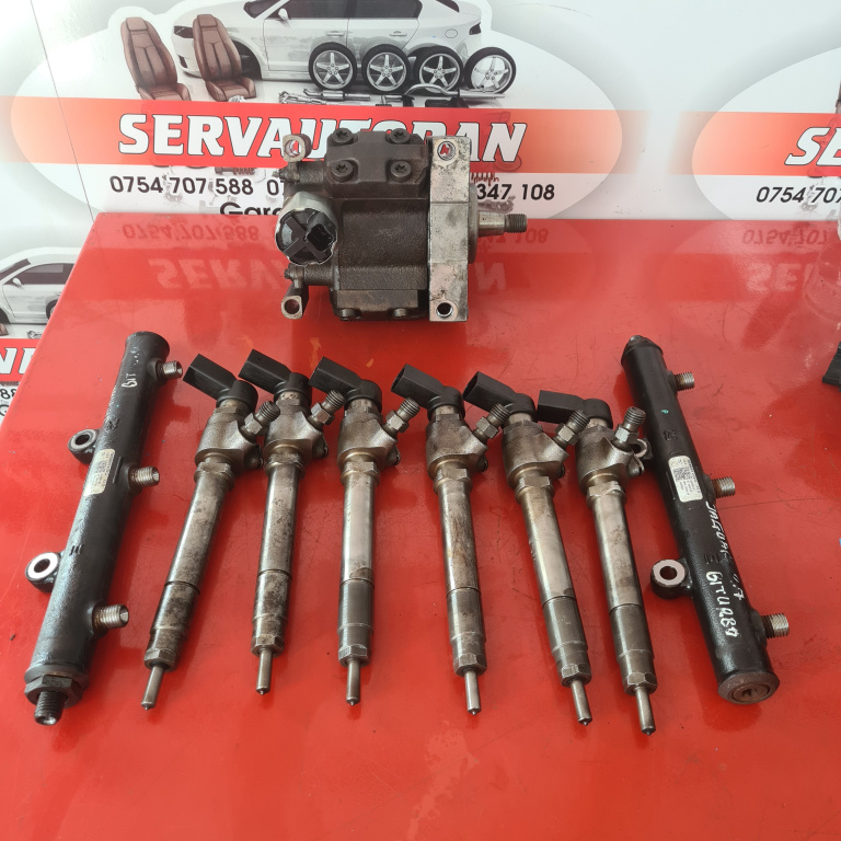Kit injectie complet Jaguar XF (2008-2015) [X250] 2.7 Motorina 2010, 5U3Q9K546AA / A2C20003757 / 4R8Q9D280AC / 4R8Q9D280BC / 4R8Q9C066AC