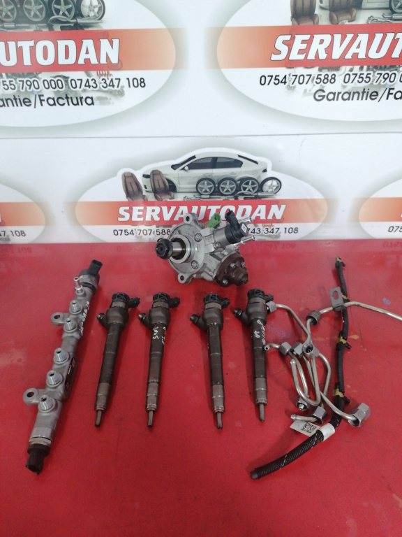 Kit injectie complet Land Rover Discovery (2017->) [L462] 2.0 Motorina 2017, Injectoare cod G4D39K546AB, 0445111020 / Rampa cod 0445214332 / Pompa inalta cod 0445010772, G4D39B395AB