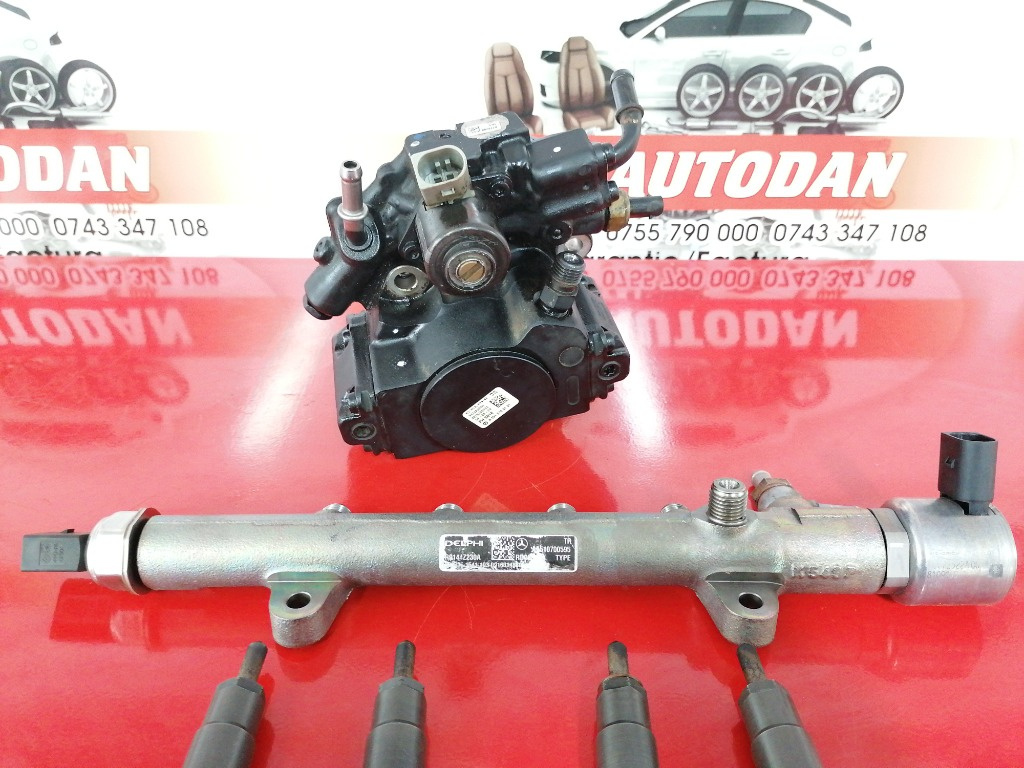 Kit injectie complet Mercedes-Benz E-Class (2009->) [W212] 2.2 Motorina 2012, A6510704987 / A6510700595 / A6510700101