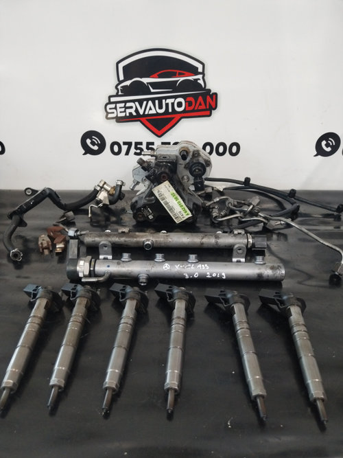 Kit injectie complet Mercedes-Benz X-Class (2017-2020) [W470] 3.0 Motorina 2019, 0445010244 / A64207...