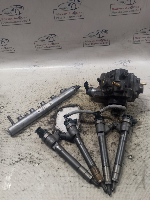 Kit injectie complet Nissan Qashqai 1.6 Motorina 2011, 8201045496 / 167002972R / 8201055367 / 175216420R