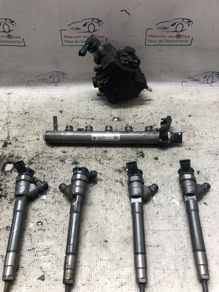 Kit injectie complet Nissan Qashqai 1.6 Motorina 2012, 167002972R / 175216420R / H8201055367