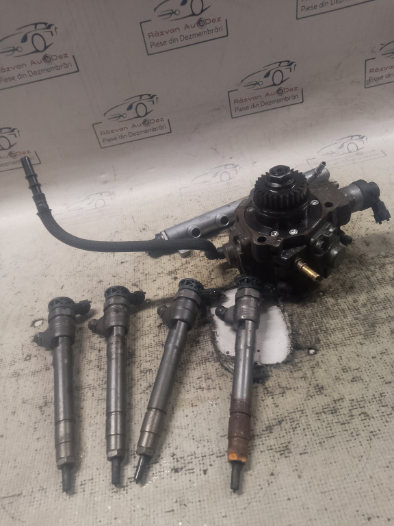 Kit injectie complet Nissan Qashqai 1.6 Motorina 2011, 175216420R / 167002972R / 8201045496 / 8201055367