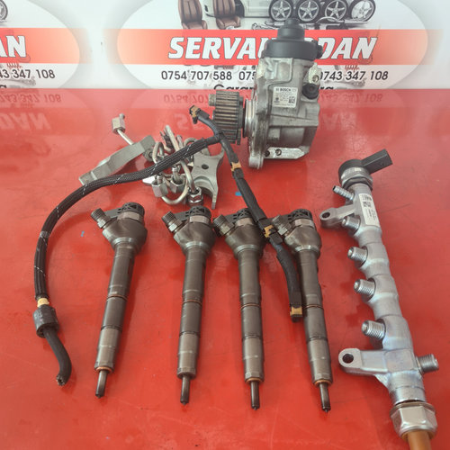 Kit injectie complet Skoda Octavia 2 facelift (2008-2013) 2.0 Motorina 2011, 03L130277J/0445110369 /...