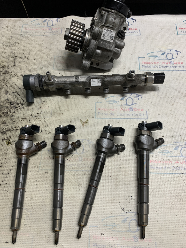 Kit injectie complet Skoda Octavia 3 1.6 Motorina 2014, 04L130755D / 04L089B / 04L130277AJ