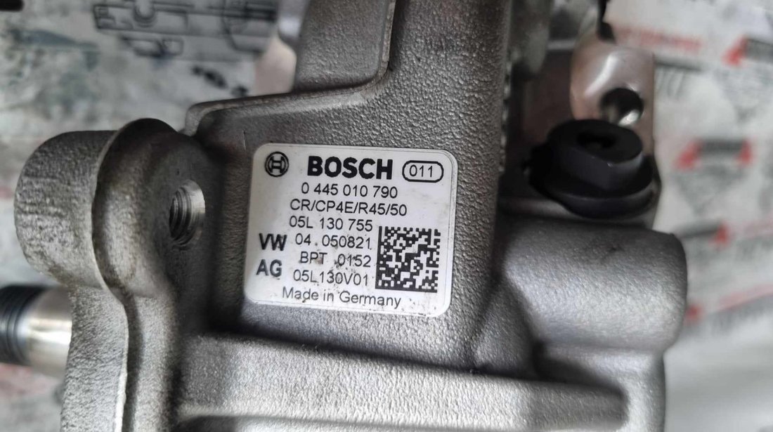 Kit injectie DTSB VW Passat B8 2.0 TDI 150 cai cod: 05L130277E / 0445110835 / 05L130755 / 0445010790