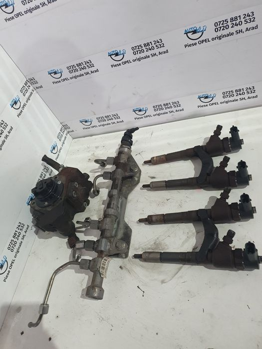 Kit injectie rampa pompa injectoare Opel Astra J Corsa D Meriva B