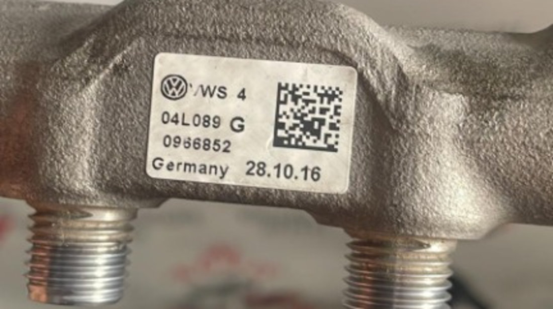 Kit Injectie VW Golf VII (5G1) 2.0 GTD 184cp cod piesa: 04L130277AE - 04L130755E - 04L089G