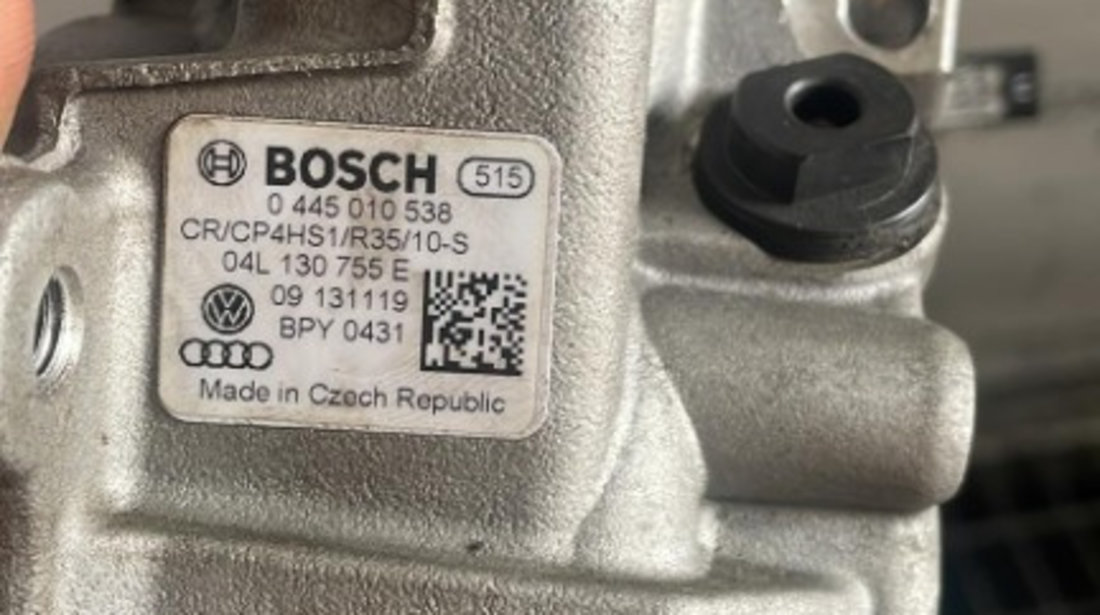 Kit Injectie VW Passat B8 (CB5) 2.0 TDI 4motion 190cp cod piesa: 04L130277AE - 04L130755E - 04L089G