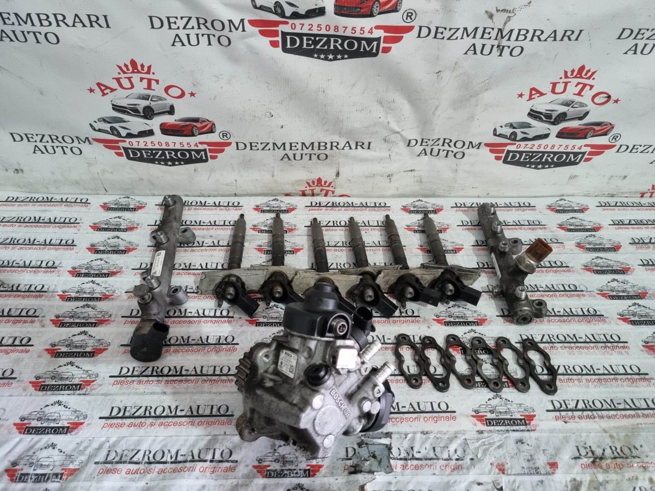 Kit injectie VW Touareg II (7P) 3.0 V6 TDI 204 cai motor CASD