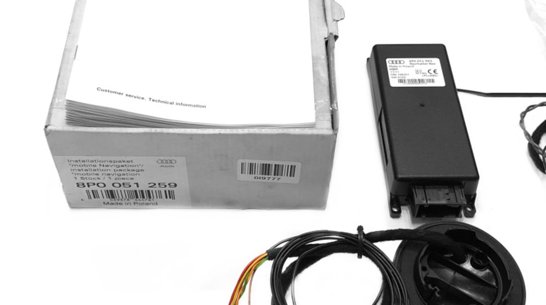 Kit Instalatie Sistem Navigatie Oe Audi A3 8P 2003-2013 8P0051259