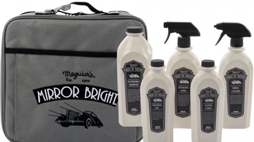 Kit Intretinere Auto Meguiars Mirror Bright MBKIT