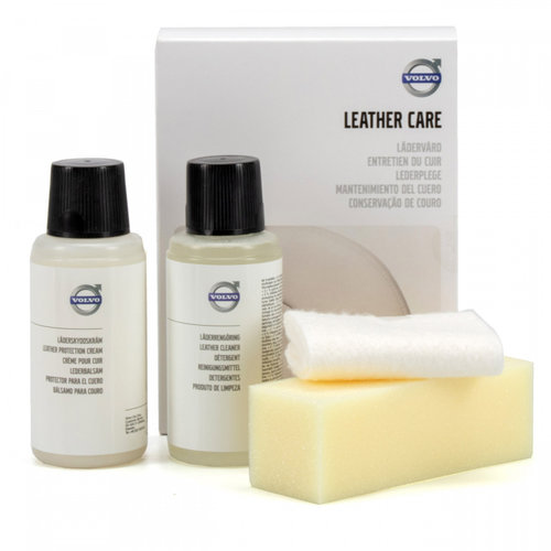 Kit Intretinere Piele Detergent Curatare + Crema Protectie Oe Volvo 2 X 250ML 31375176