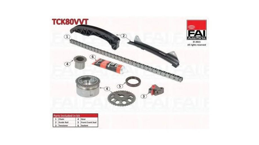 Kit lant distributie Citroen C1 (PM_, PN_) 2005-2016 #2 135200Q010