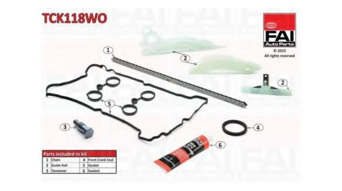 Kit lant distributie Citroen DS4 2011-2016 #2 0816H9