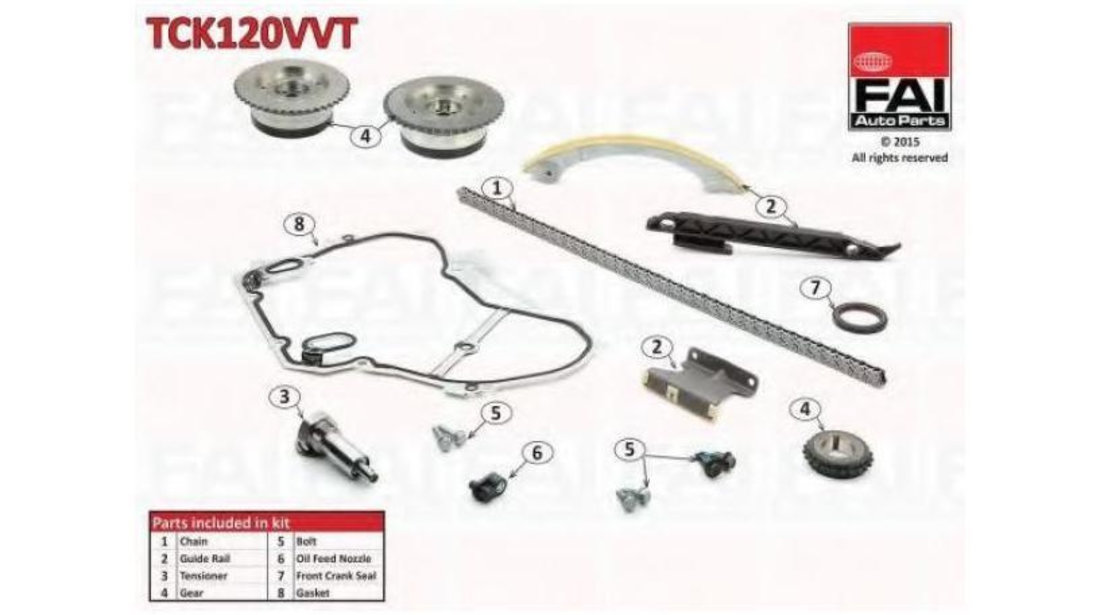 Kit lant distributie Fiat CROMA (194) 2005-2016 #2 TCK120VVT
