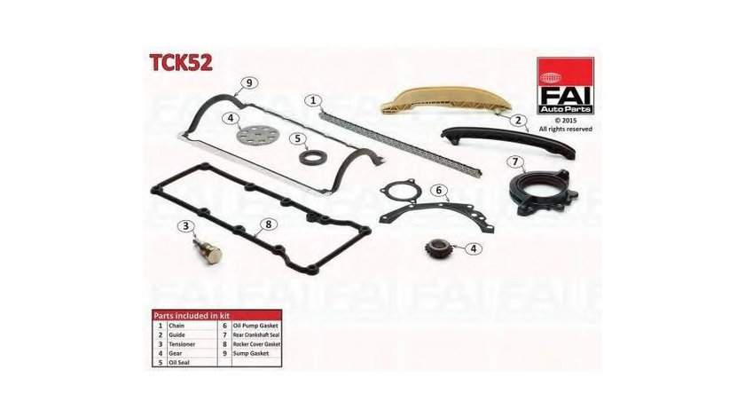 Kit lant distributie Ford FIESTA V (JH_, JD_) 2001-2010 #2 1089822