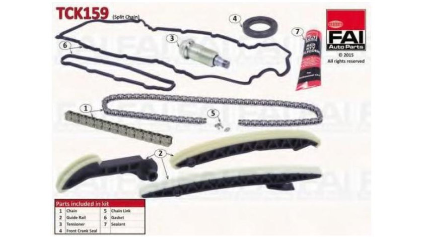 Kit lant distributie Mercedes B-CLASS (W245) 2005-2011 #2 TC1015FK