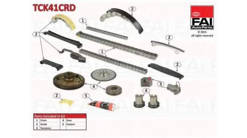 Kit lant distributie Nissan ALMERA Mk II (N16) 2000-2016 #2 TCK41CRD