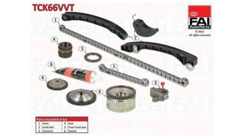 Kit lant distributie Nissan Qashqai (2007->)[J10,NJ10,JJ10E] #2 TCK66VVT