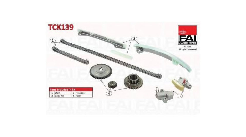 Kit lant distributie Nissan TIIDA hatchback (C11X) 2007-2016 #2 TC6310FK