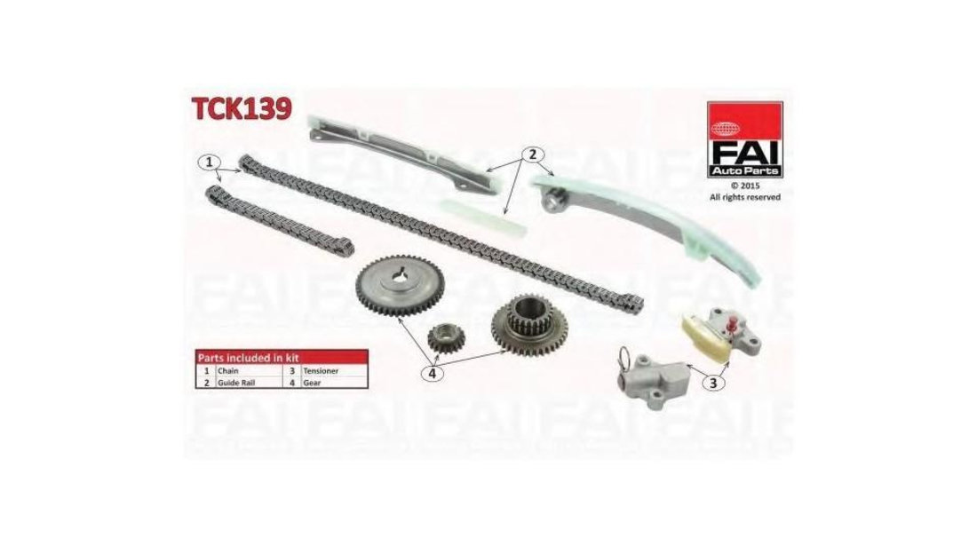 Kit lant distributie Nissan TIIDA limuzina (SC11X) 2006-2016 #2 TC6310FK