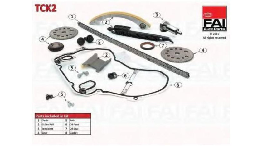 Kit lant distributie Opel ASTRA G cupe (F07_) 2000-2005 #2 12577385