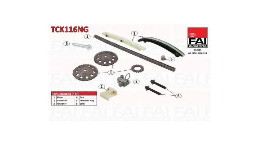 Kit lant distributie Opel CORSA C (F08, F68) 2000-2009 #2 33040OPENCHAIN